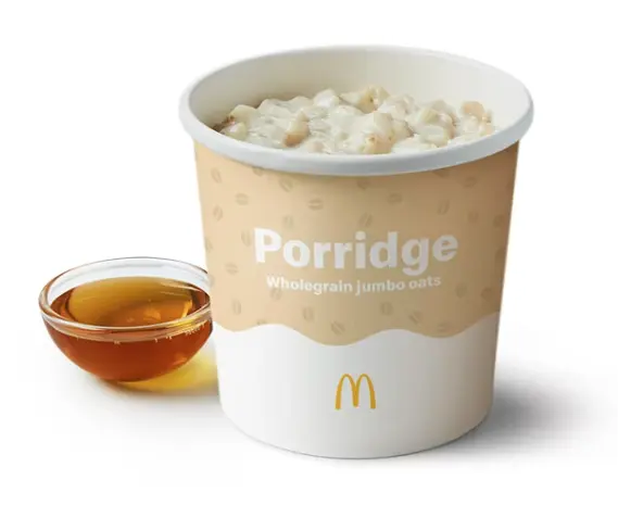Porridge with Lyle’s Golden Syrup
