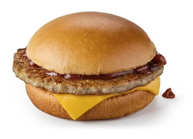 Sausage Sandwich with Brown Sauce