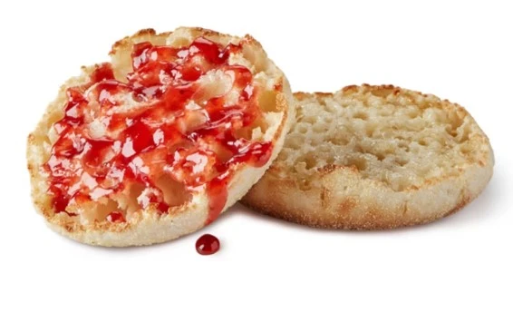 muffin with jam